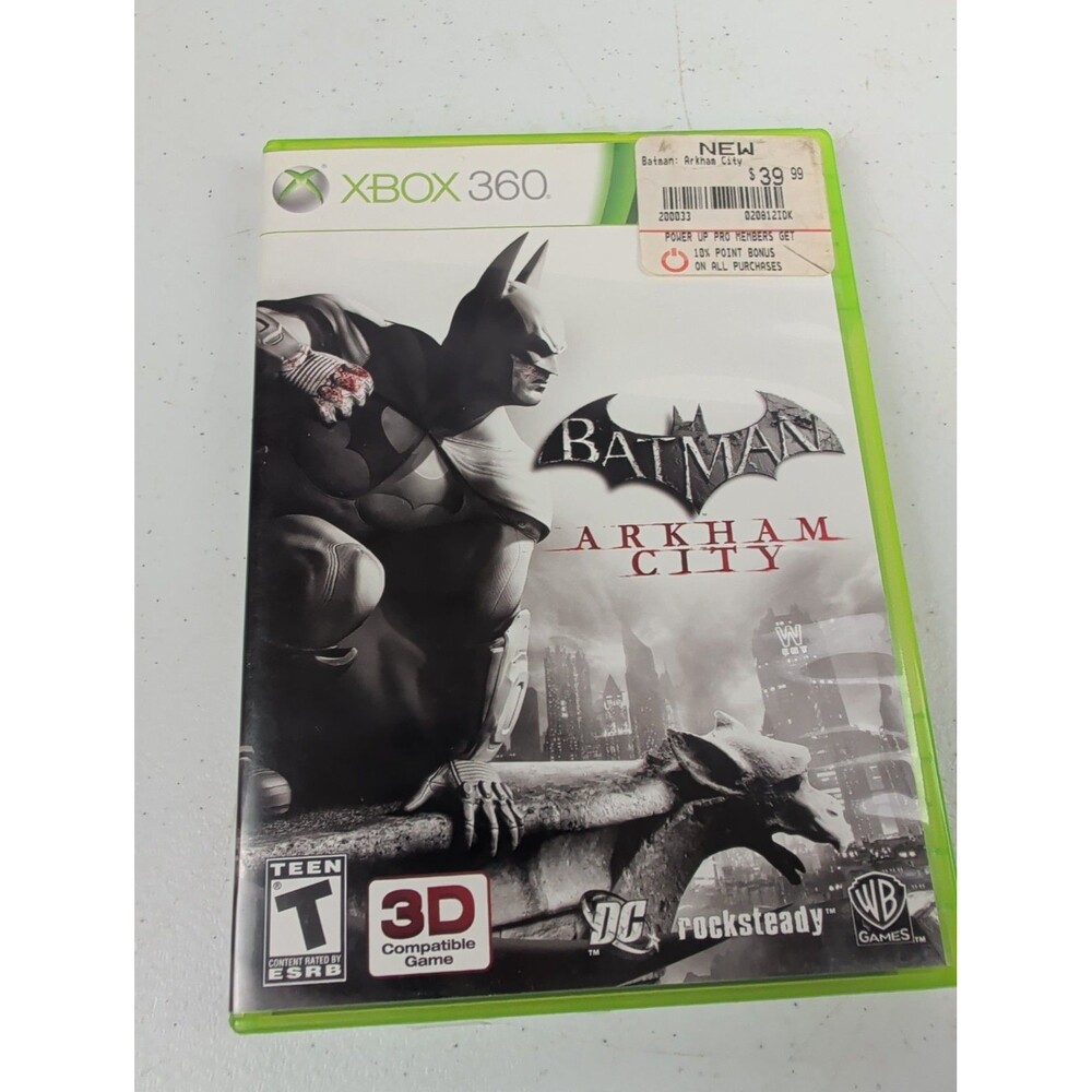 Batman: Arkham City (Microsoft Xbox 360, 2011) Complete CIB